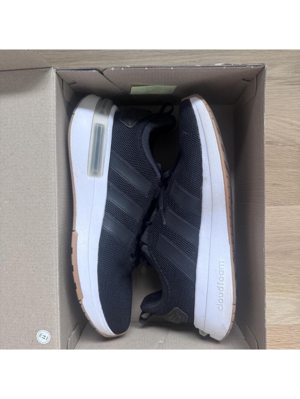 Adidas Questar Ride Black White Gum Sneakers